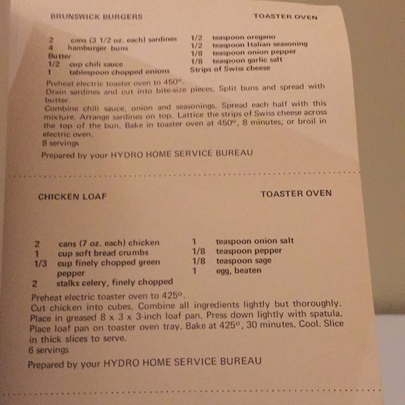 Vintage Your Hydro Presents Magic of Electrical Appliances Recipes Book Ontario - Picture 7 of 8